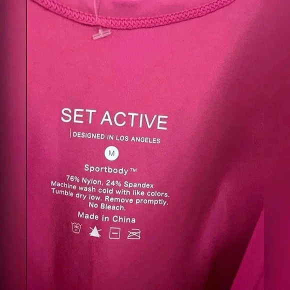 Set Active SPORTBODY® Pink SPORTYSUIT Size M - Picture 2 of 4